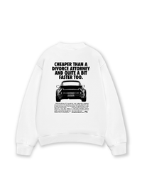 Áo Sweater Nỉ Hai Da Car Drei Pedale