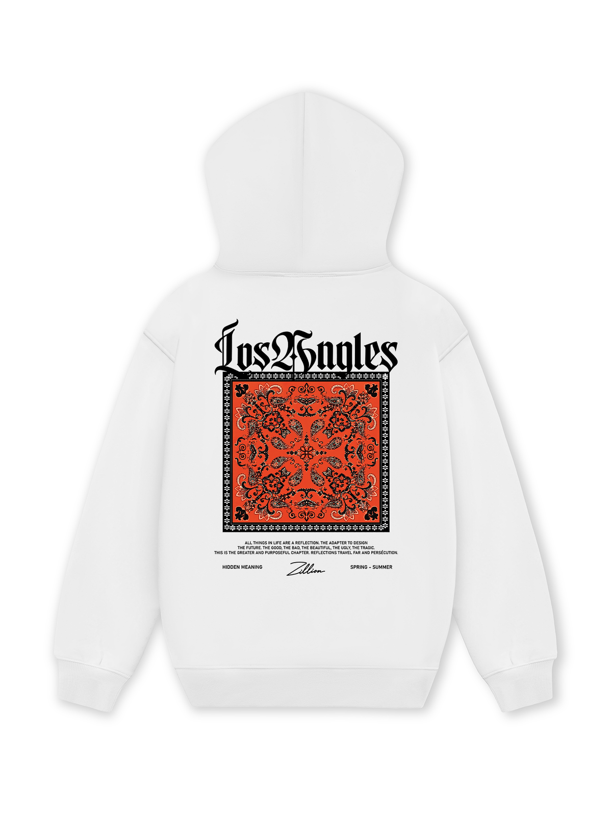 Áo Hoodie Nỉ Hai Da Los Angeles