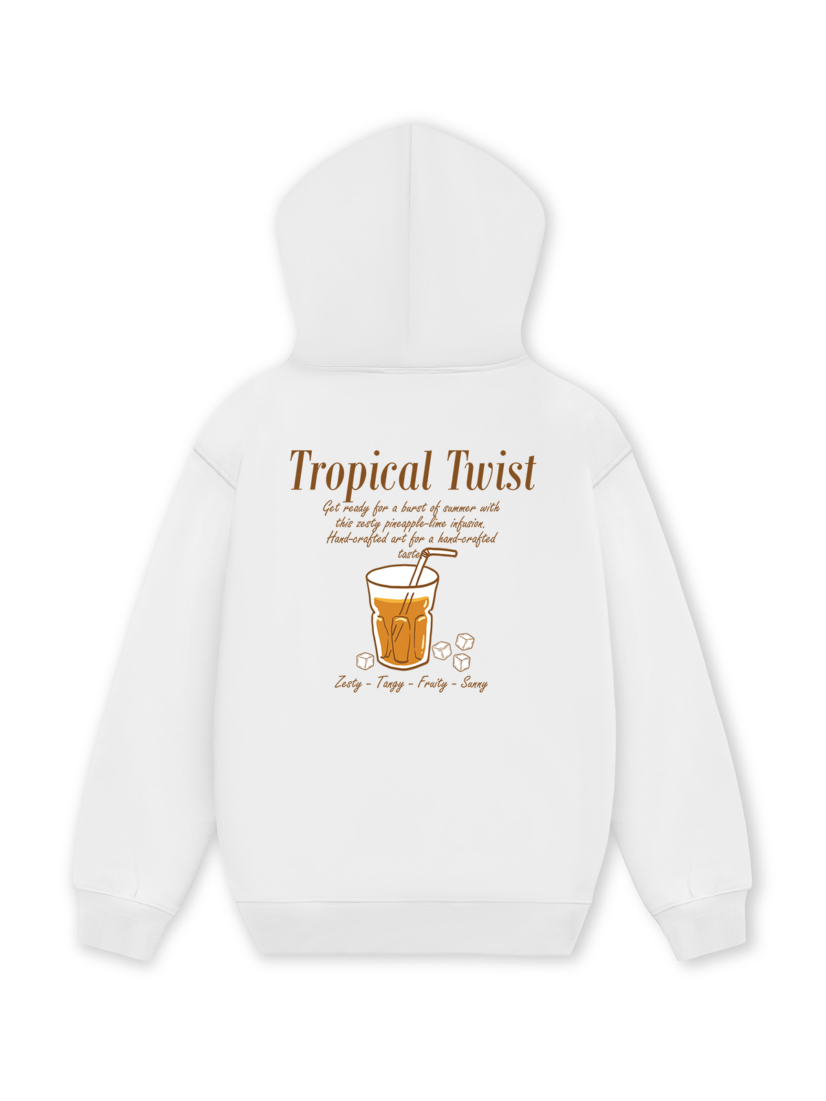 Áo Hoodie Nỉ Hai Da Tropical Twist