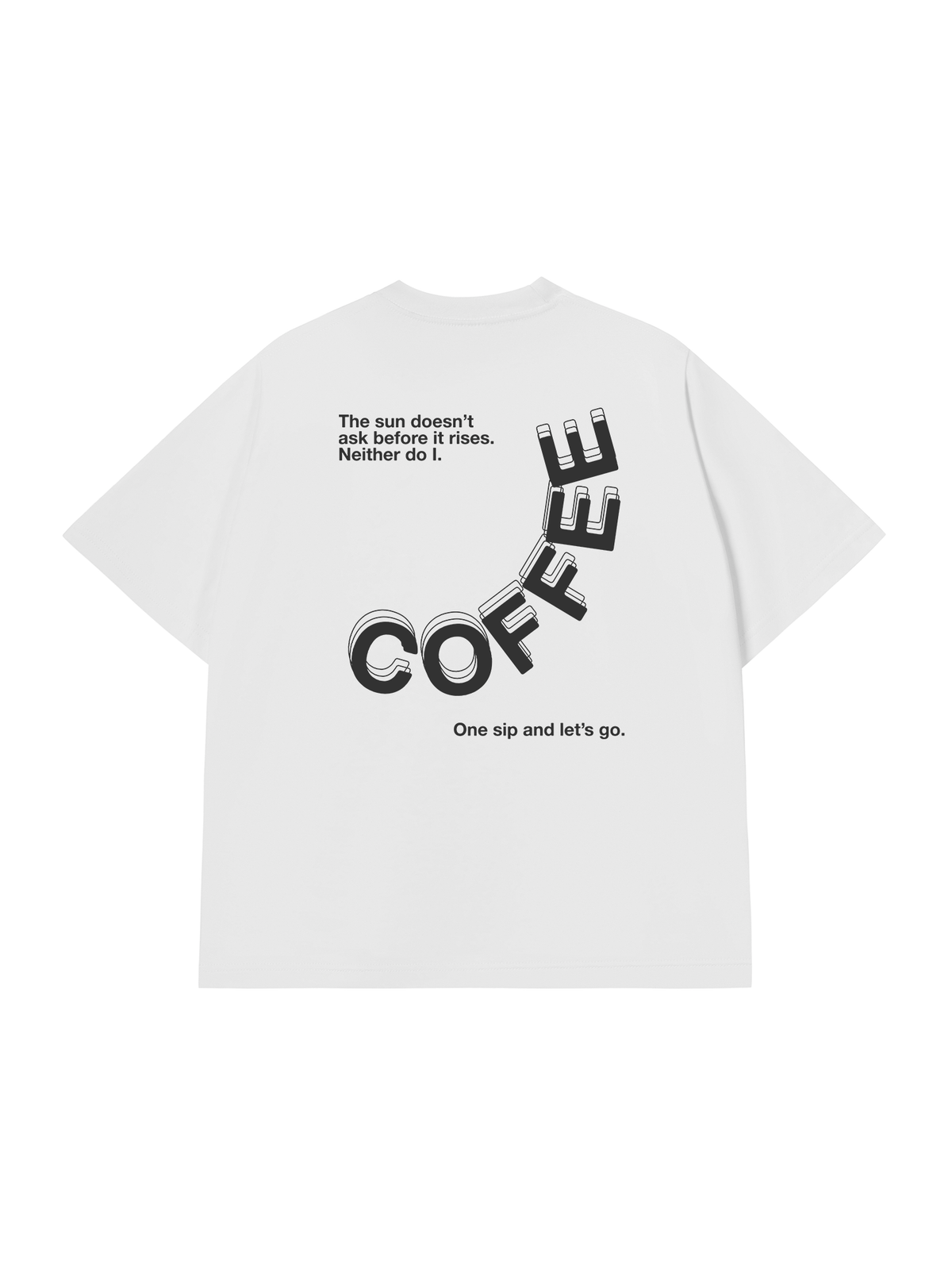 Áo Thun Relaxed Fit Coffee Lover Club
