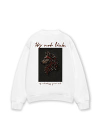 Áo Sweater Nỉ Hai Da Wolf