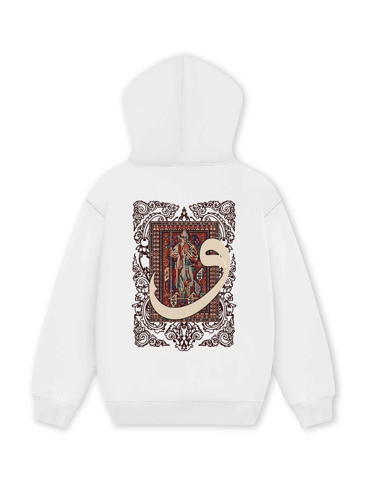Áo Hoodie Nỉ Hai Da The Arabic Letter