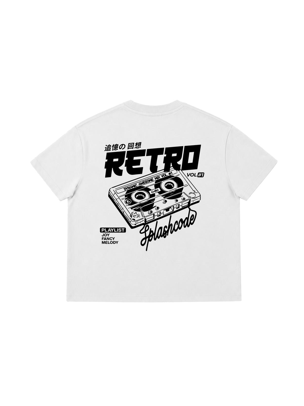 Áo Thun Boxy Retro