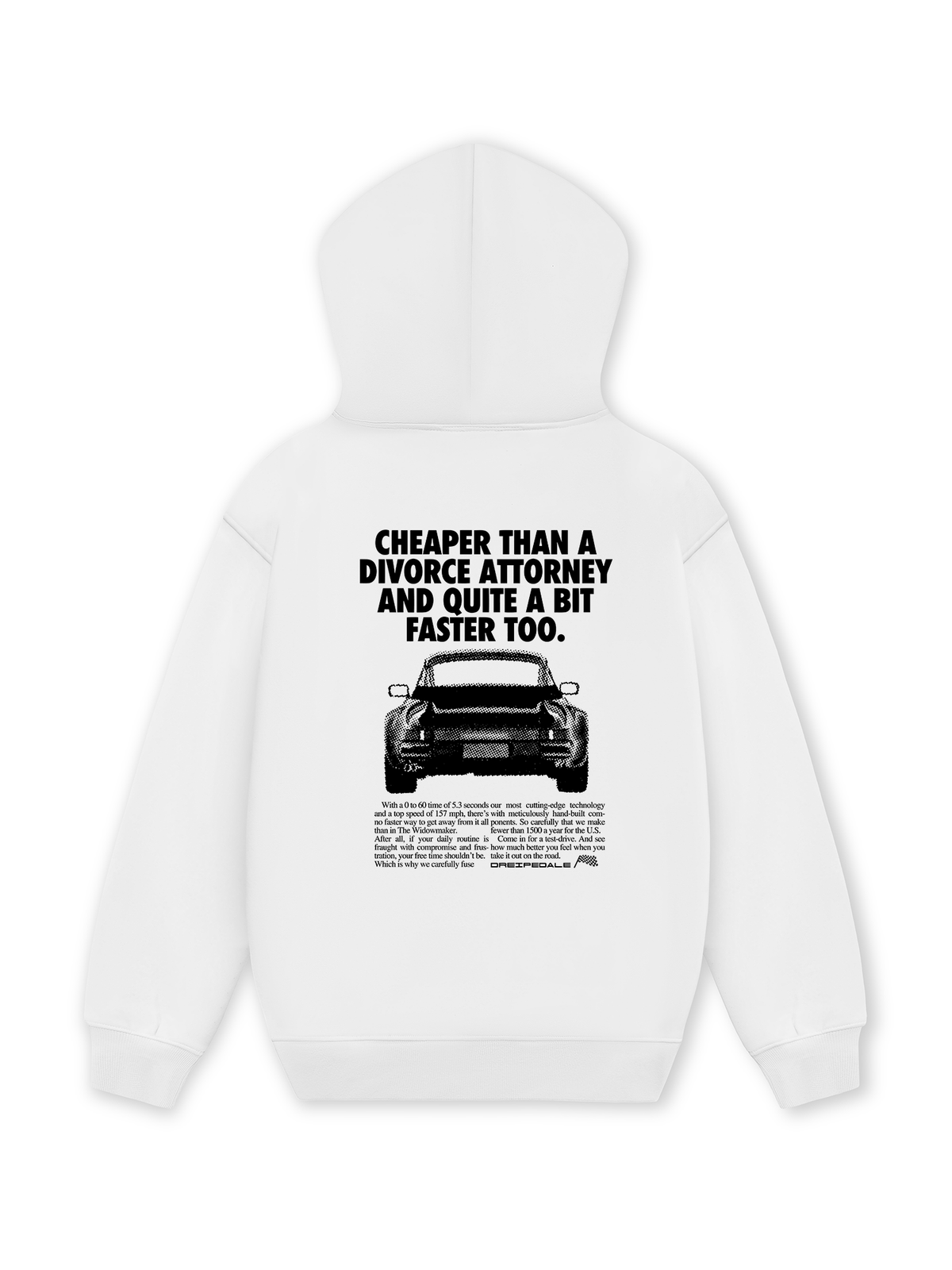 Áo Hoodie Nỉ Hai Da Car Drei Pedale