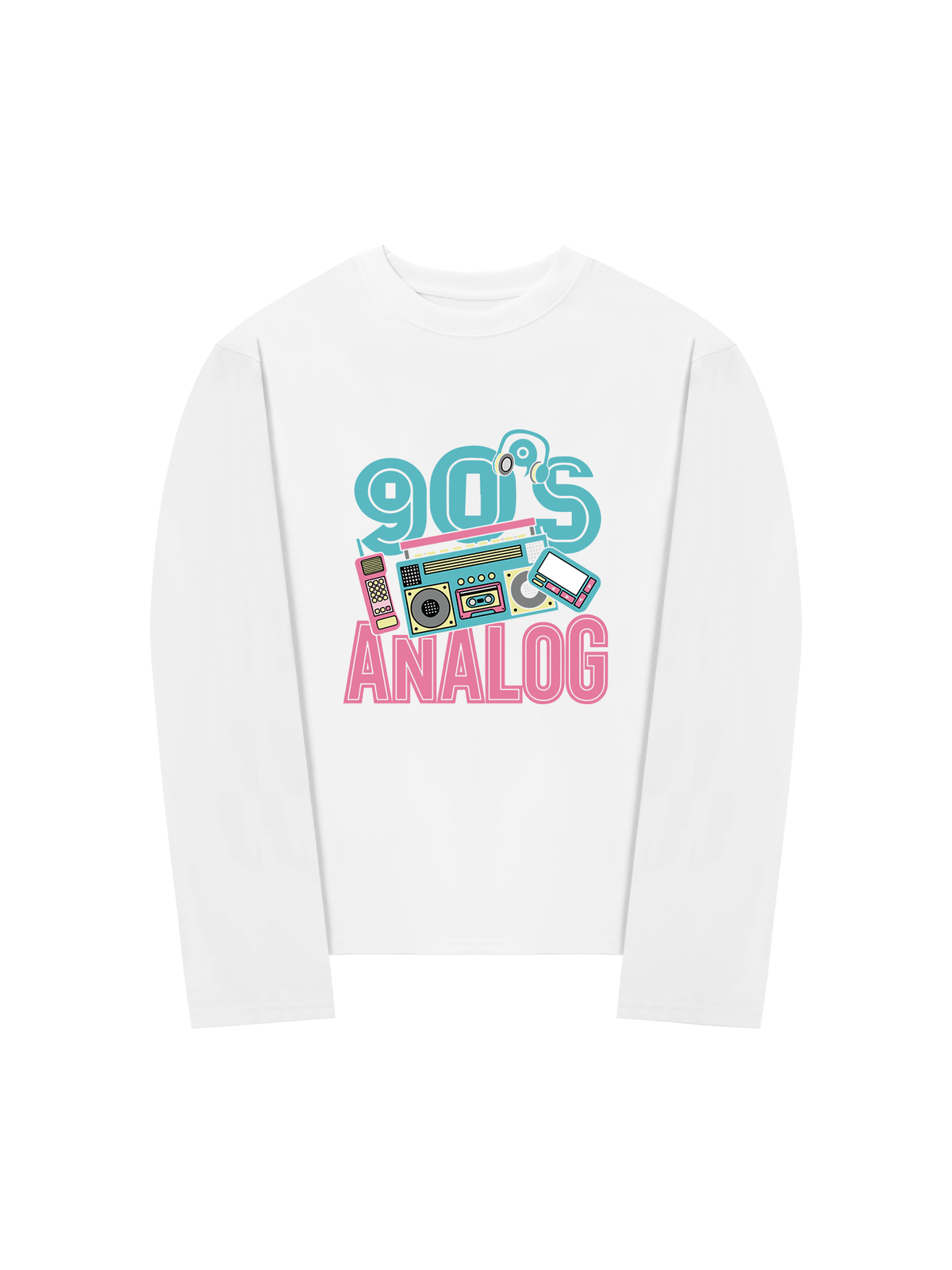 Áo Thun Dài Tay 90s Analog
