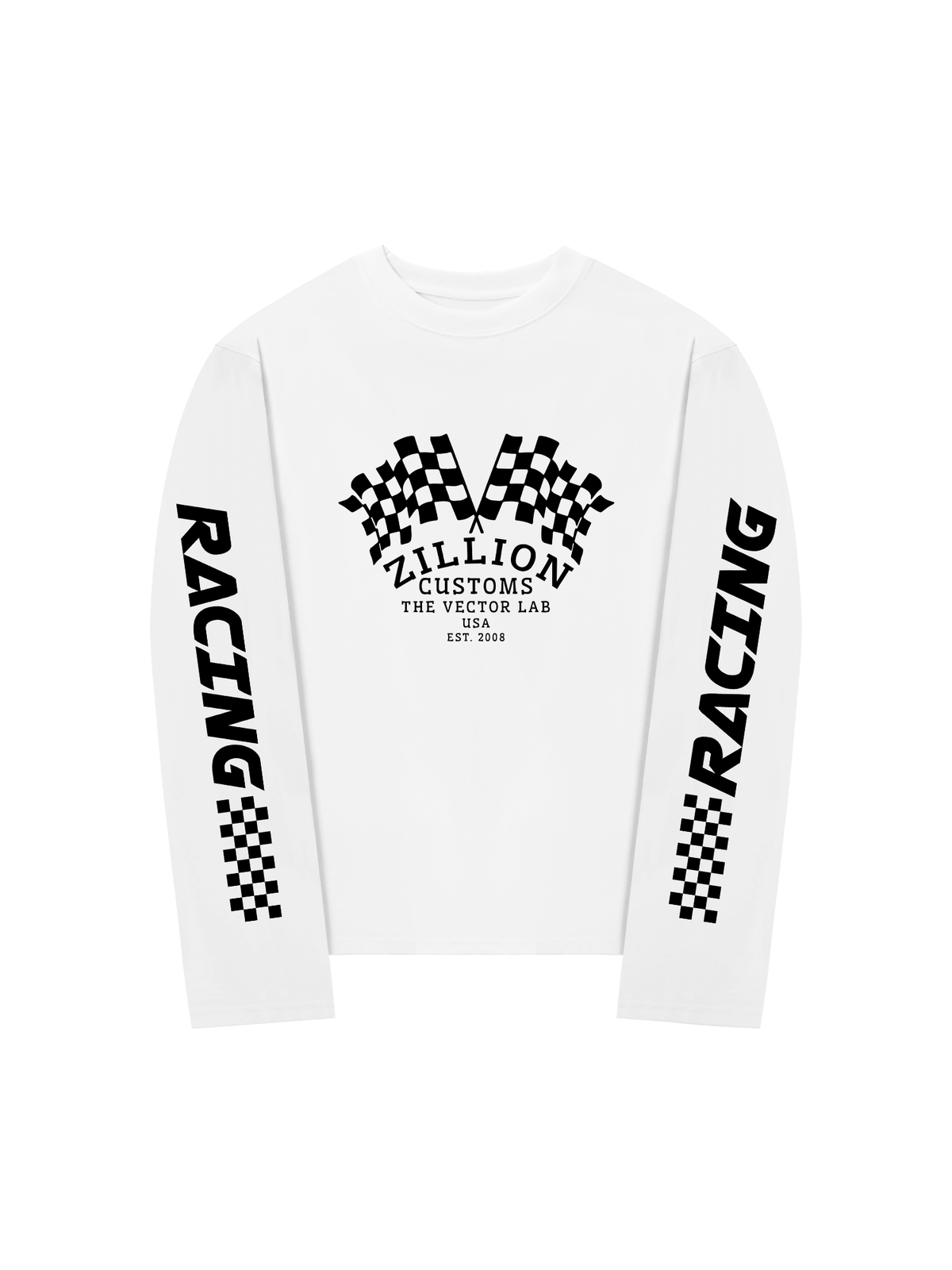 Áo Thun Dài Tay Zillion Customs Racing