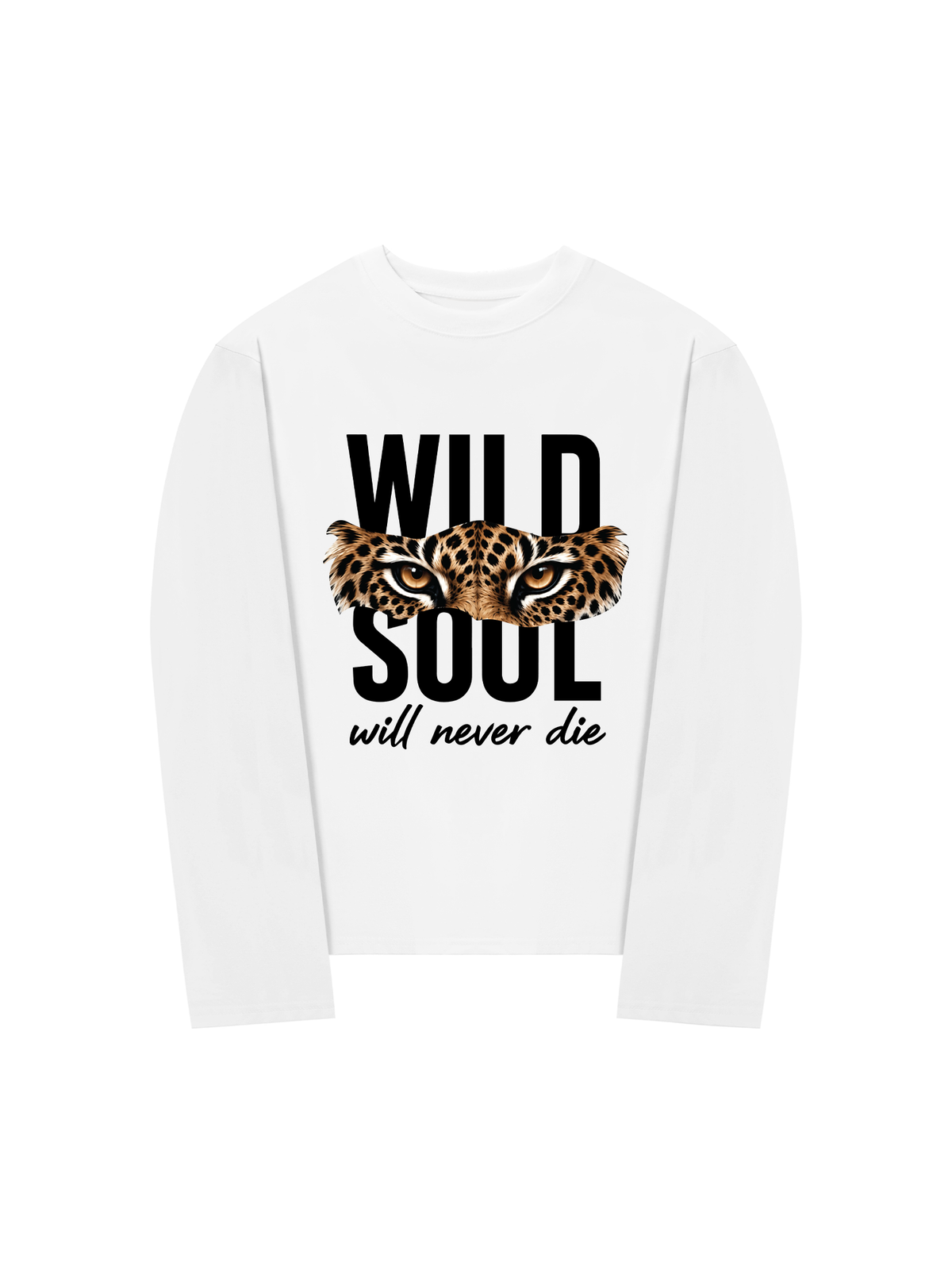 Áo Thun Dài Tay Wild Soul Will Never Die