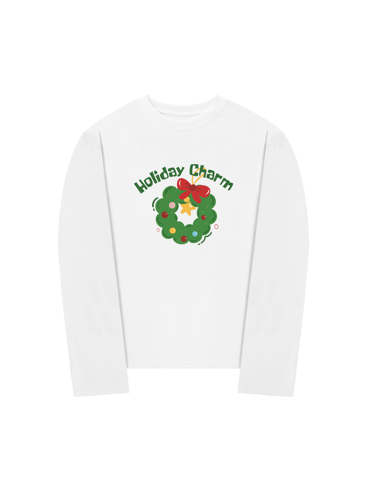 Áo Thun Dài Tay Holiday Charm