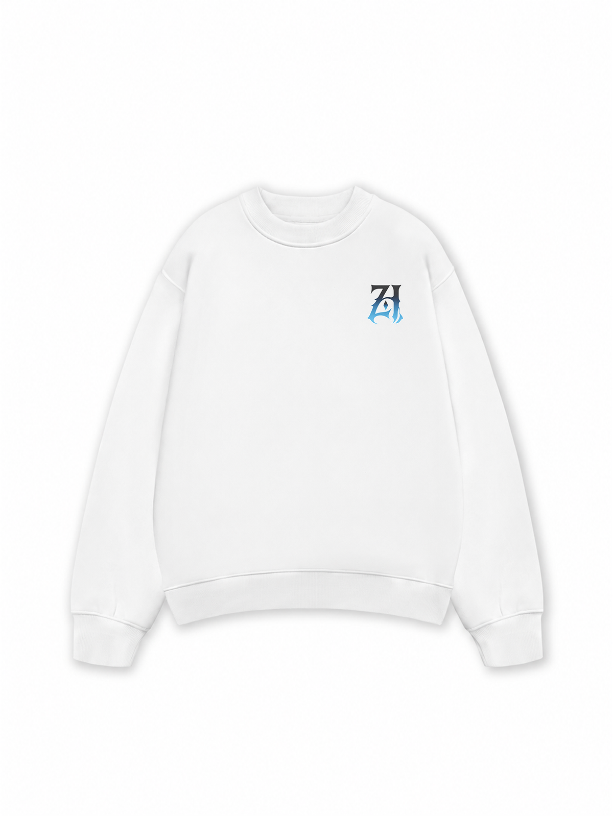 Áo Sweater Nỉ Hai Da  Hidden Meaning Zillion Black Blue Bandana