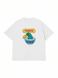 Áo Thun Relaxed Fit Tokyo Kaiju Ramen