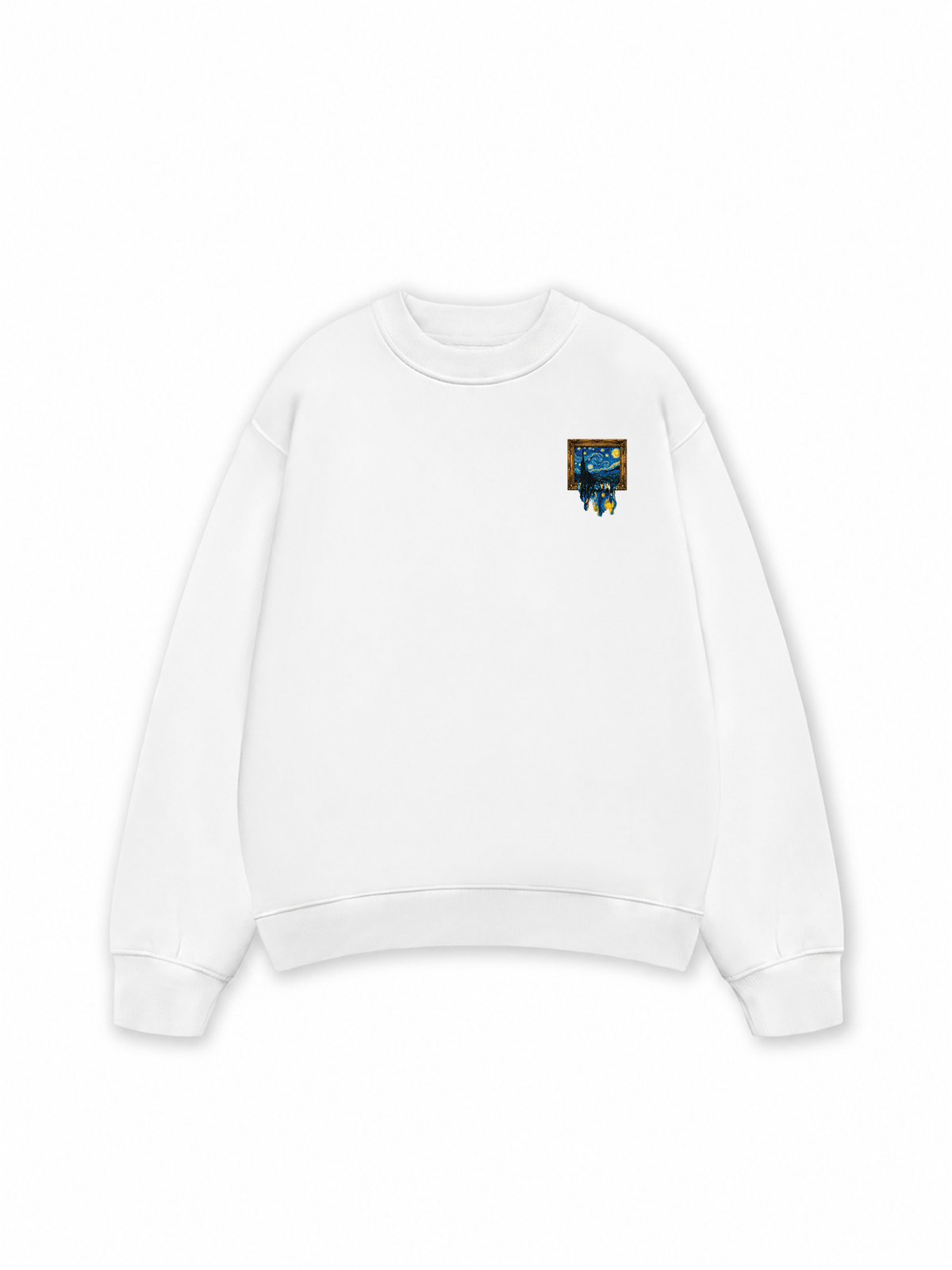 Áo Sweater Nỉ Hai Da Vincent