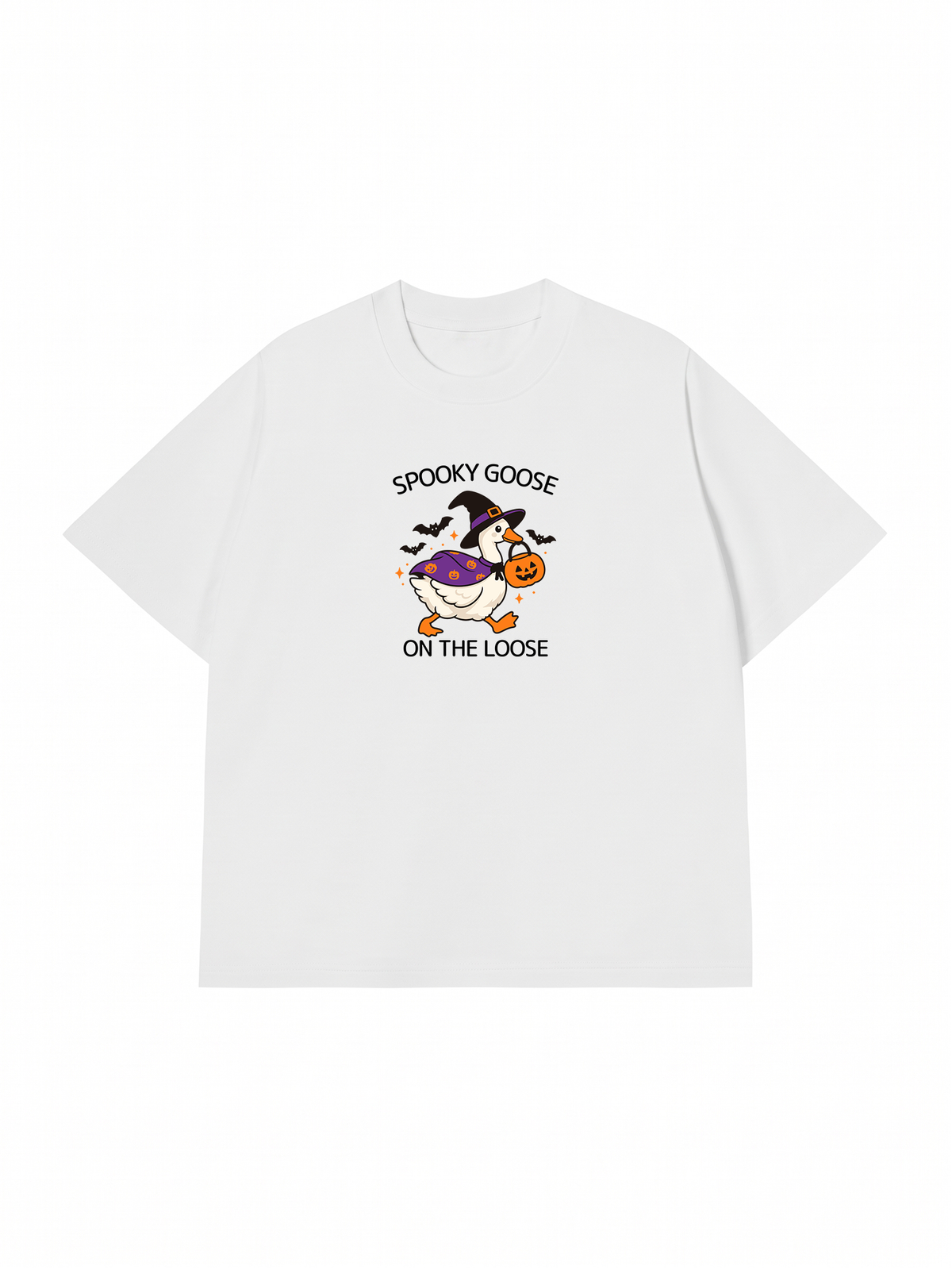 Áo Thun Relaxed Fit Spooky Goose