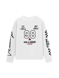 Áo Thun Dài Tay 98 Grid & Garage