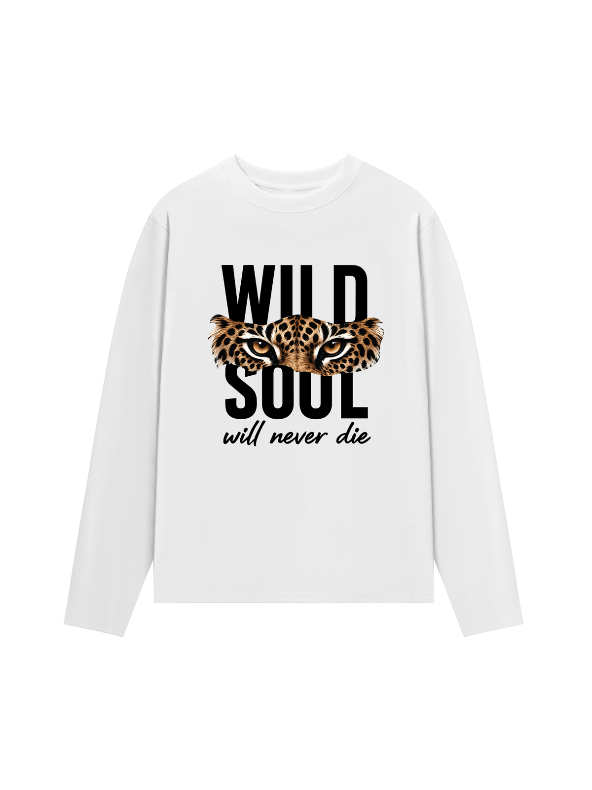 Áo Thun Dài Tay Wild Soul Will Never Die