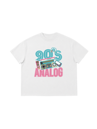 Áo Thun Boxy 90s Analog