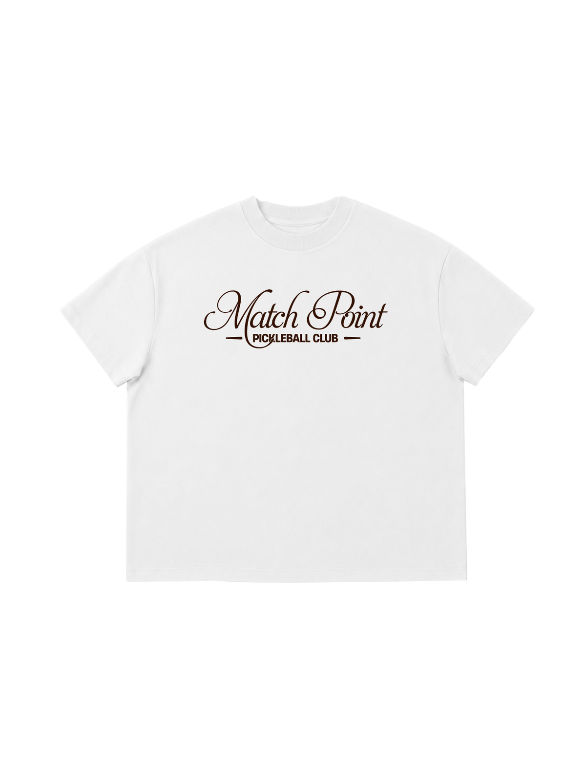 Áo Thun Boxy Match Point