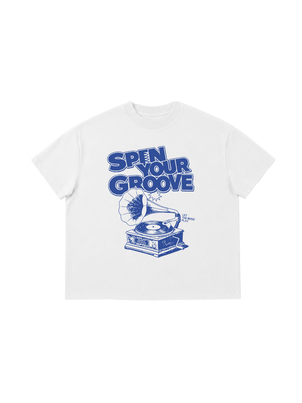 Áo Thun Boxy Spend Your Groove