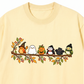 Áo Thun Relaxed Fit Halloween Birds Lineup
