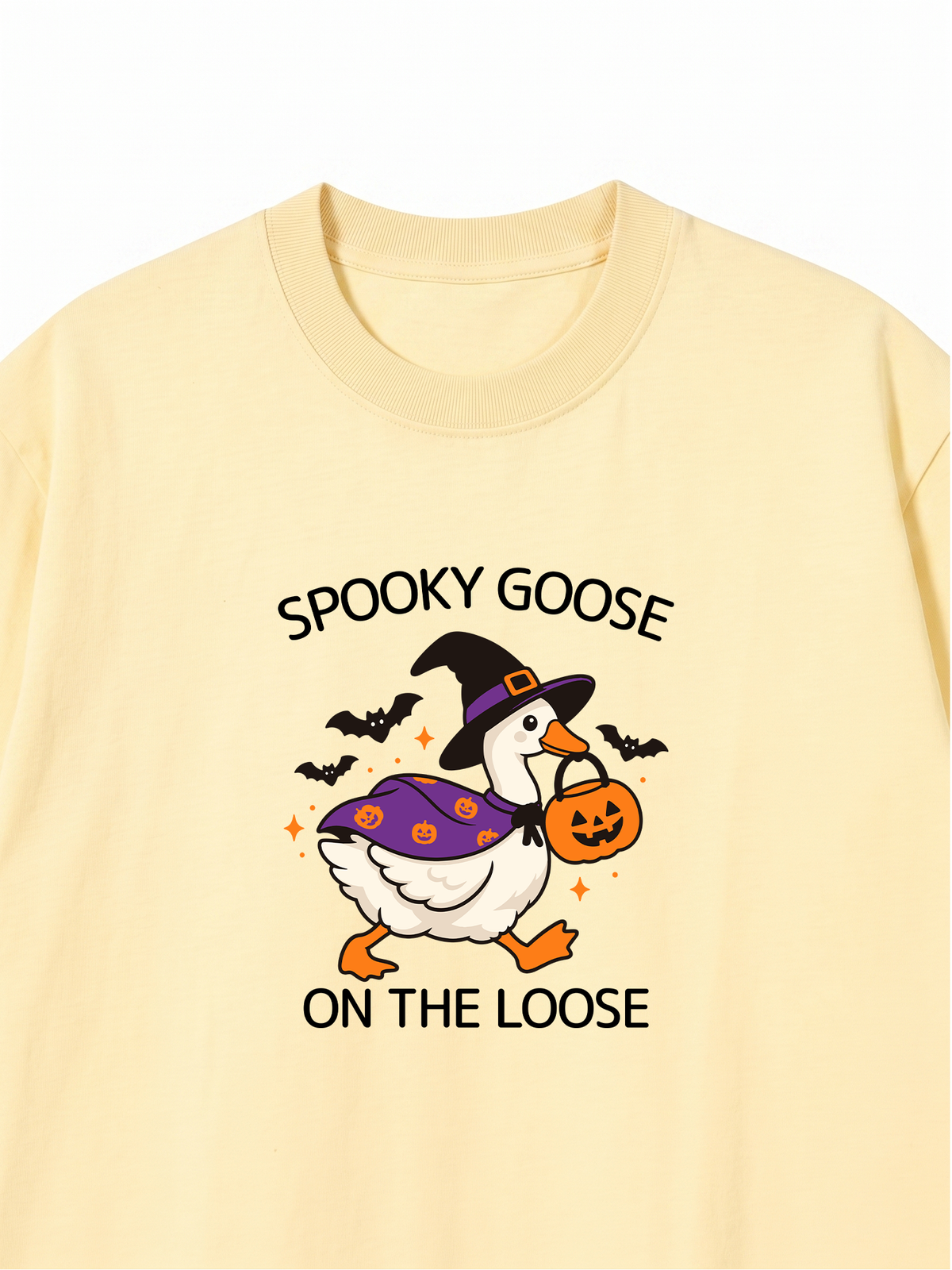 Áo Thun Relaxed Fit Spooky Goose