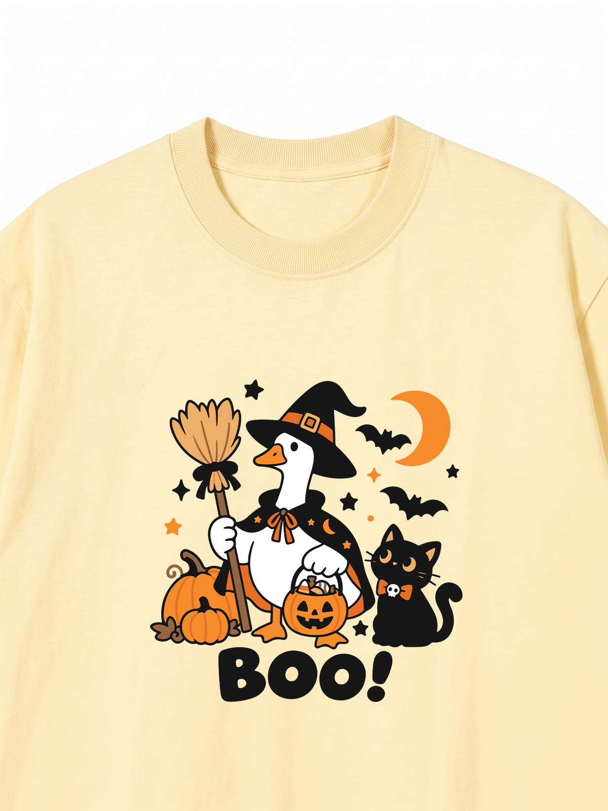 Áo Thun Relaxed Fit Witchy Goose