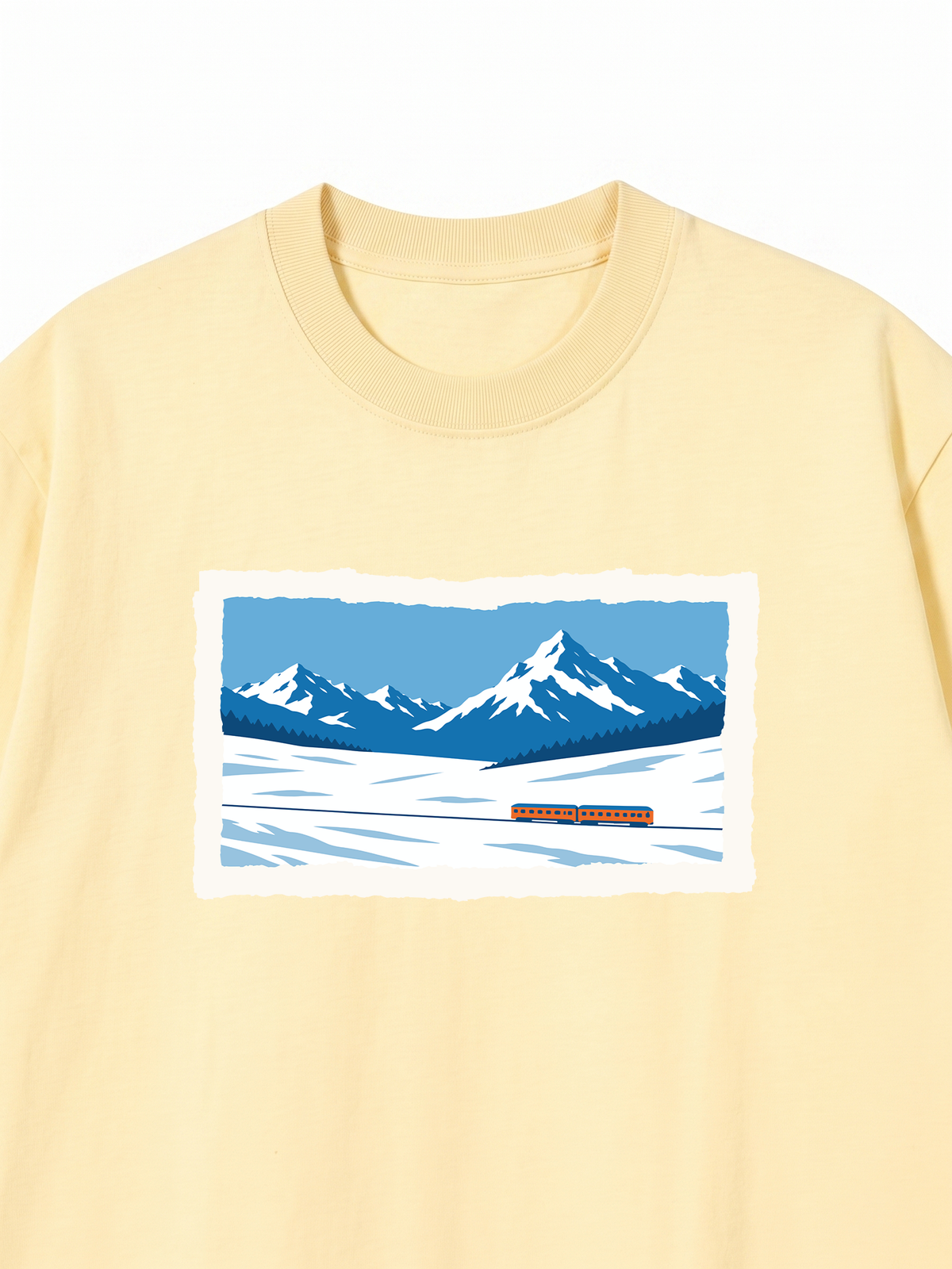Áo Thun Relaxed Fit Frozen Passage