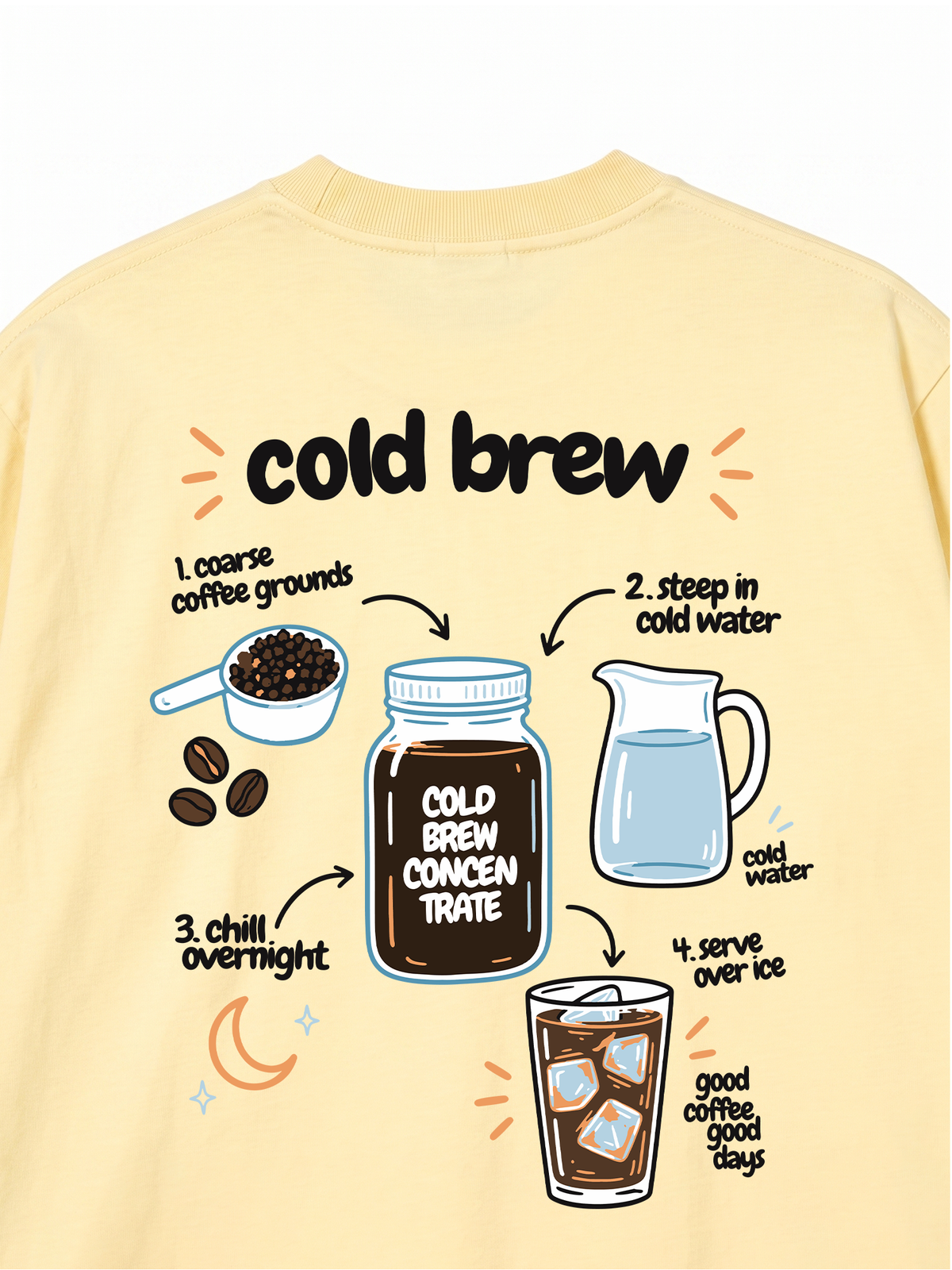 Áo Thun Relaxed Fit Cold Brew Club