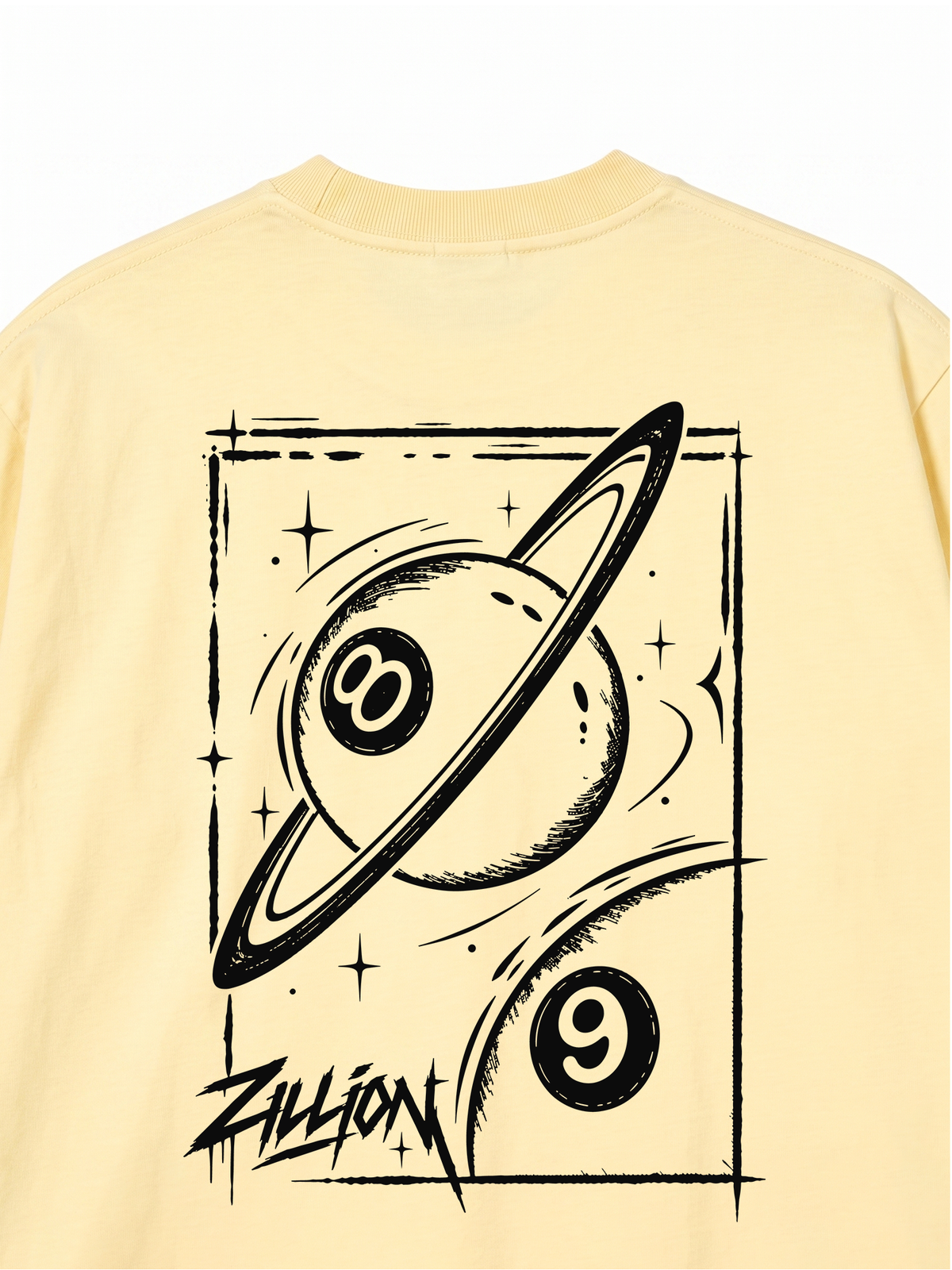 Áo Thun Relaxed Fit Billiard Galaxy