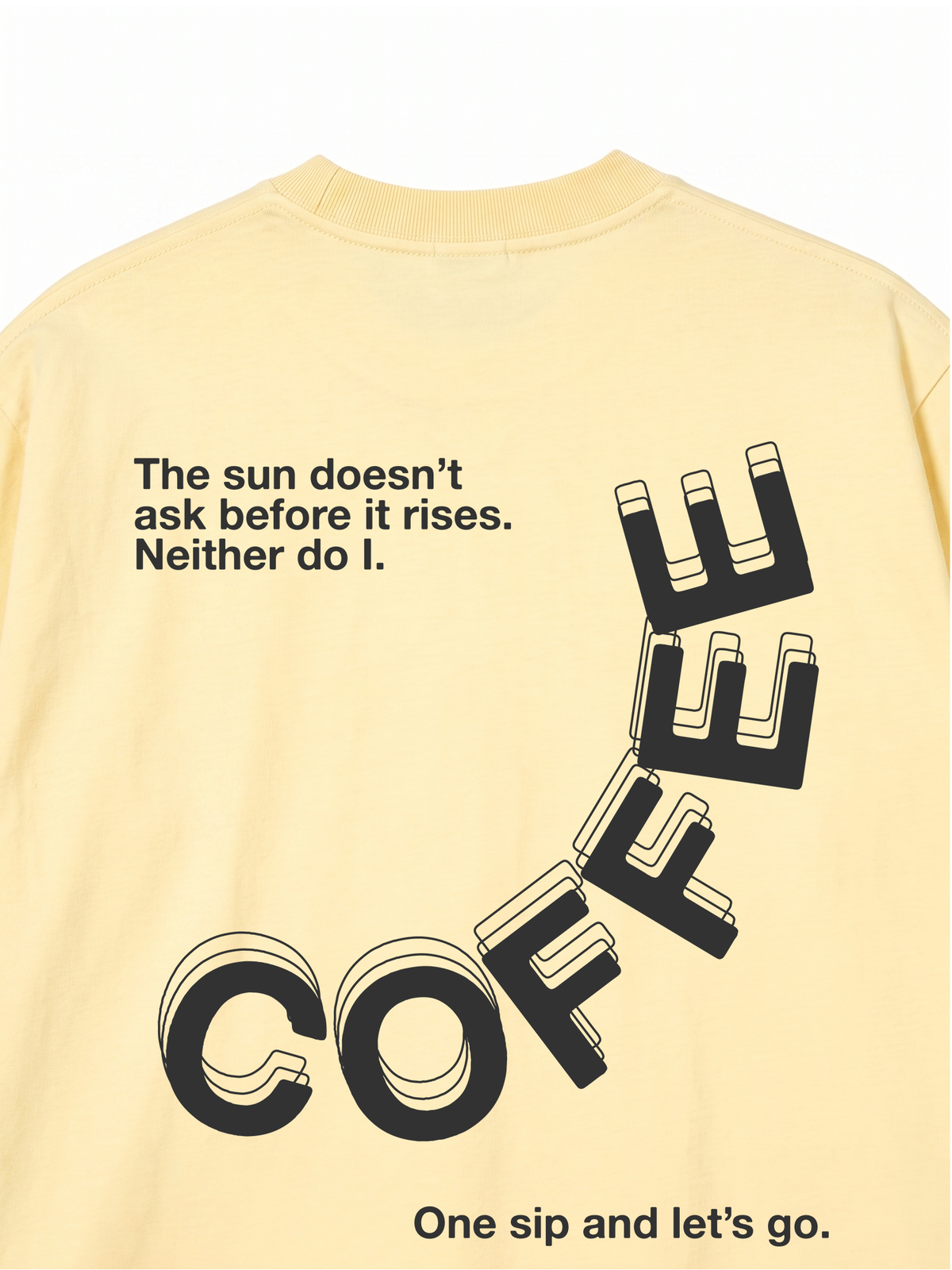 Áo Thun Relaxed Fit Coffee Lover Club