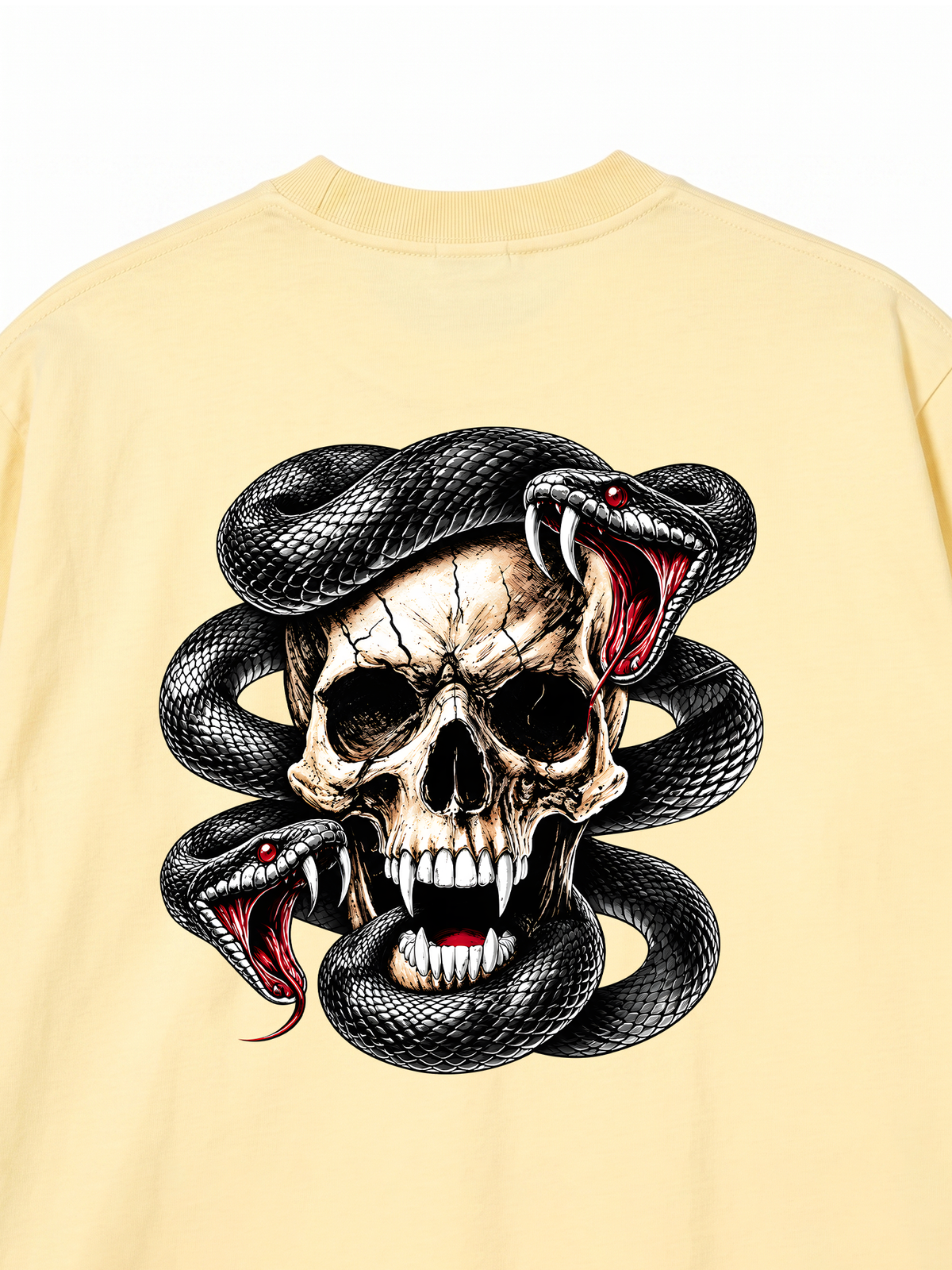 Áo Thun Relaxed Fit Viper Skull