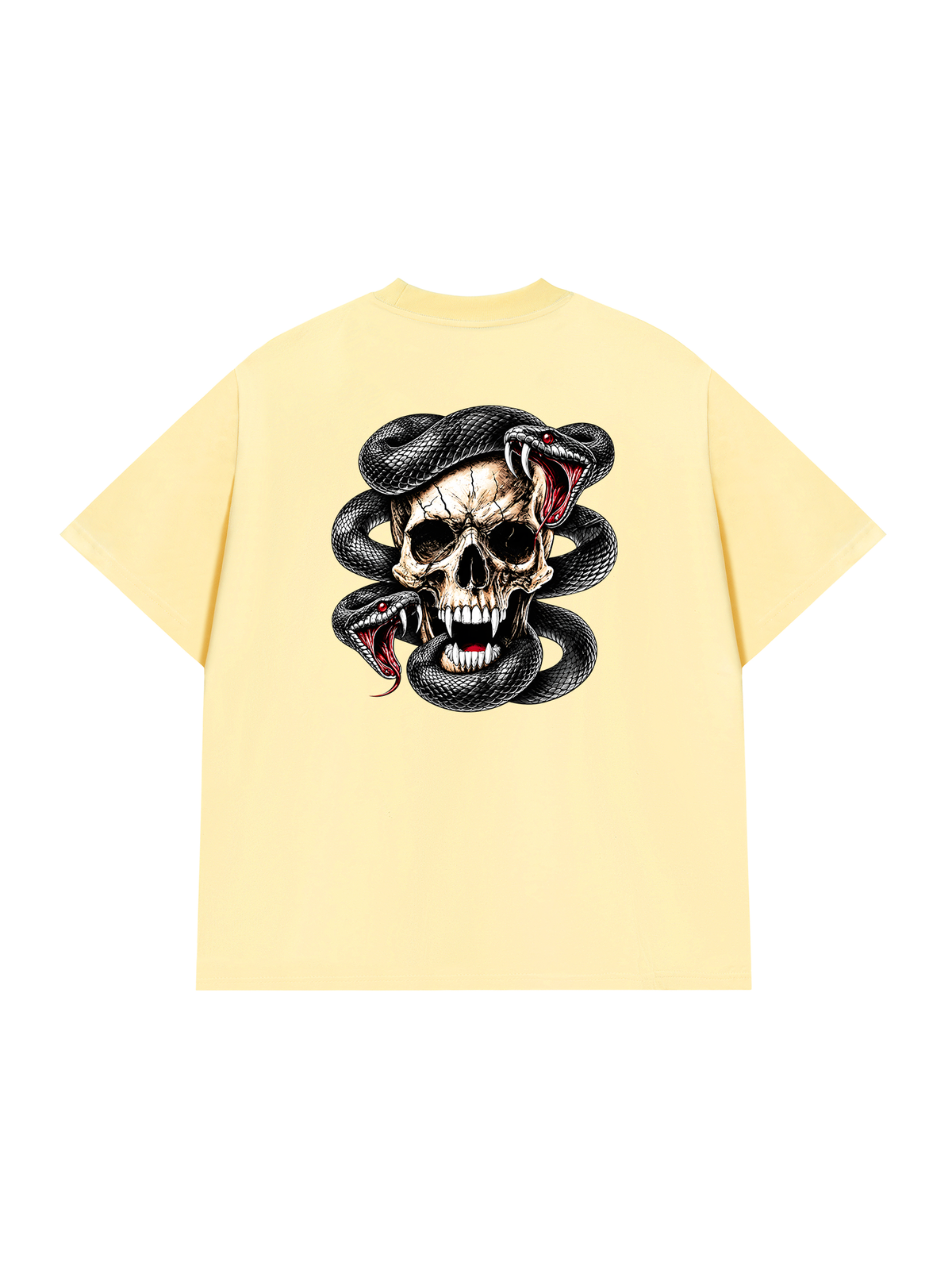Áo Thun Relaxed Fit Viper Skull