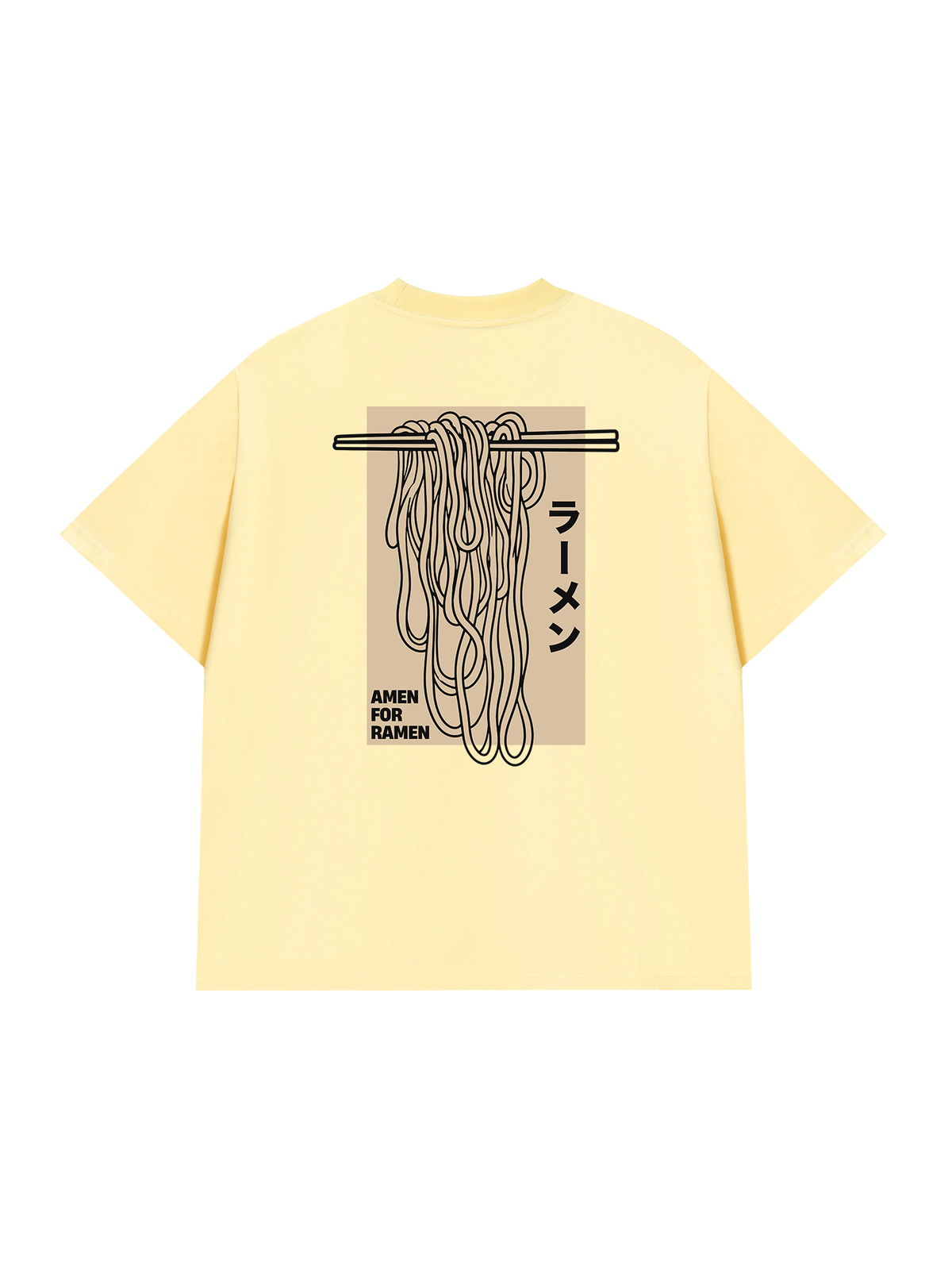 Áo Thun Relaxed Fit Amen For Ramen