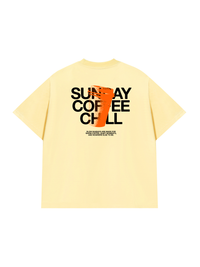 Áo Thun Relaxed Fit Sunday Coffee Chill