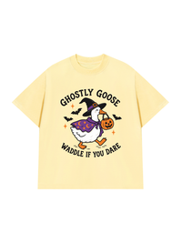 Áo Thun Relaxed Fit Ghostly Goose