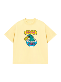 Áo Thun Relaxed Fit Tokyo Kaiju Ramen