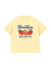 Áo Thun Relaxed Fit BERRY SWEET LIFE