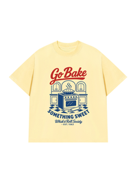 Áo Thun Relaxed Fit Go Bake