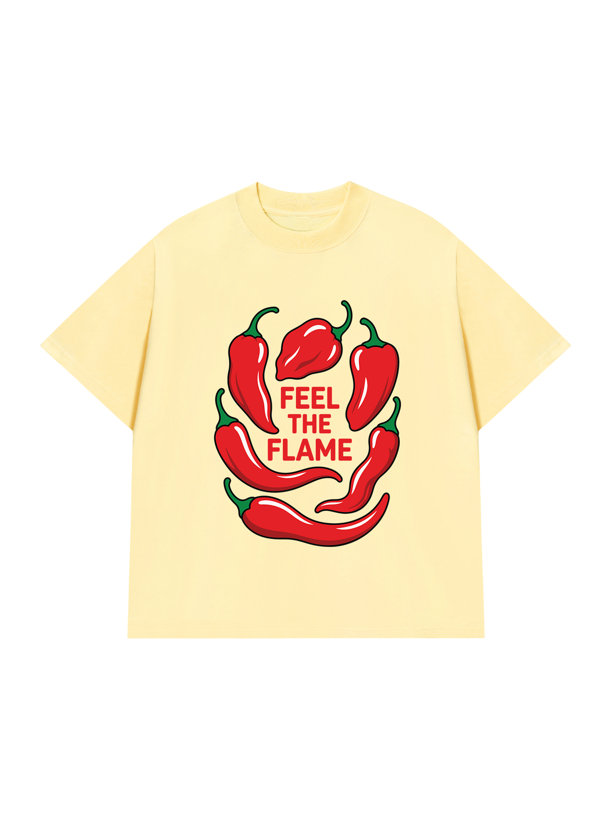 Áo Thun Relaxed Fit Feel The Flame