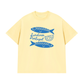 Áo Thun Relaxed Fit Blue Sardine