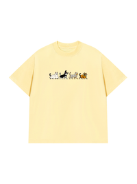 Áo Thun Relaxed Fit Halloween Meow Squad