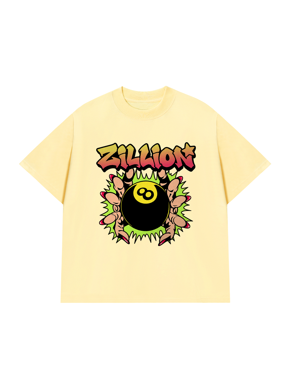 Áo Thun Relaxed Fit Witchy Hands 8-Ball