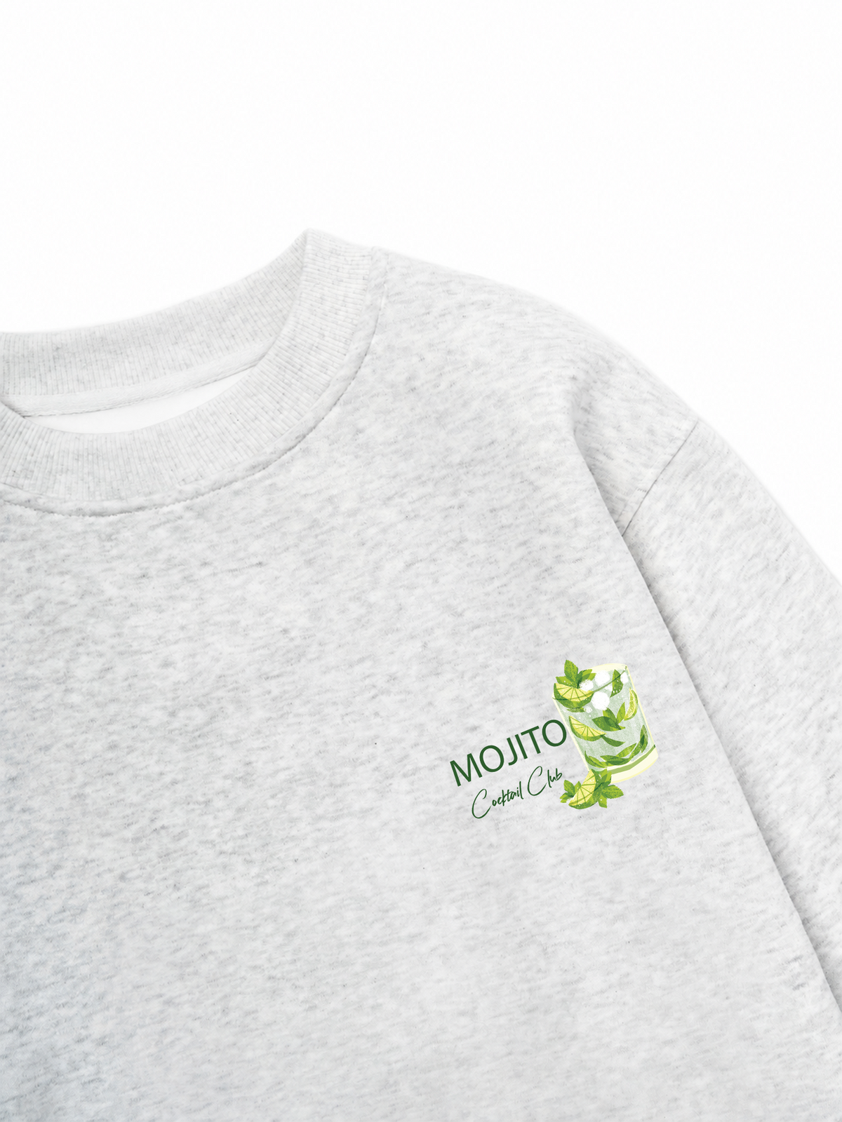 Áo Sweater Nỉ Hai Da Mojito