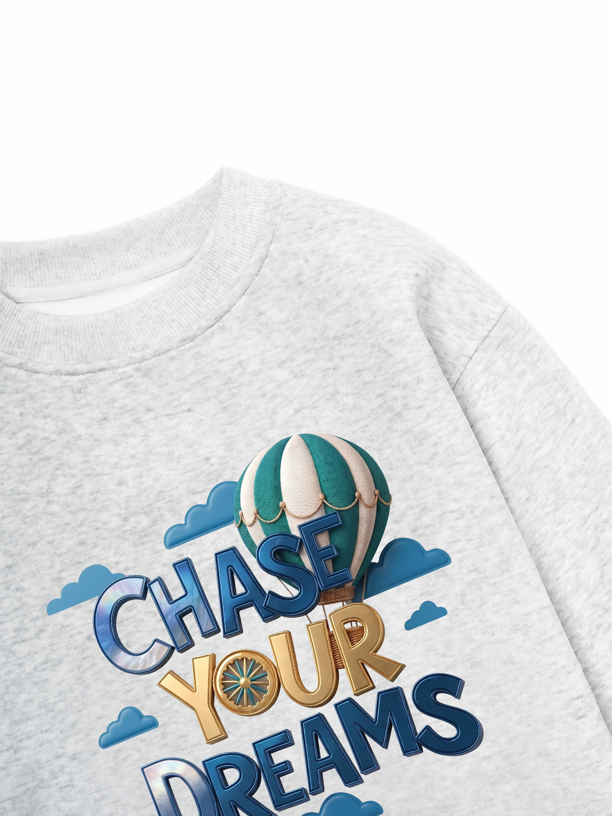 Áo Sweater Nỉ Hai Da Chase Your Dreams