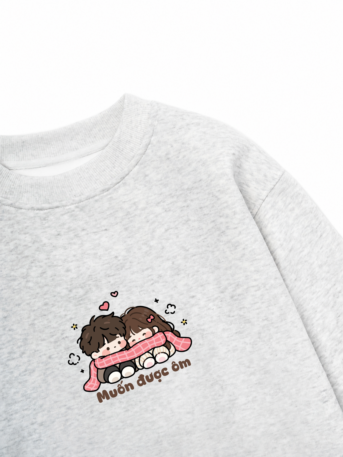 Áo Sweater Nỉ Hai Da Muốn Được Ôm