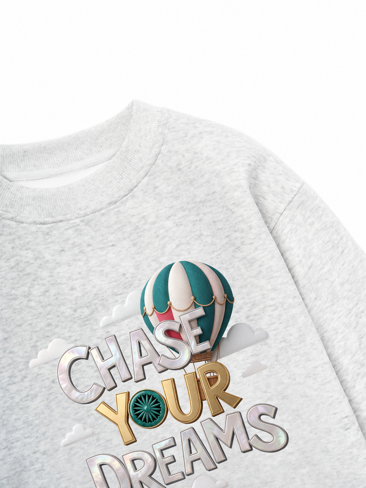 Áo Sweater Nỉ Hai Da Chase Your Dreams
