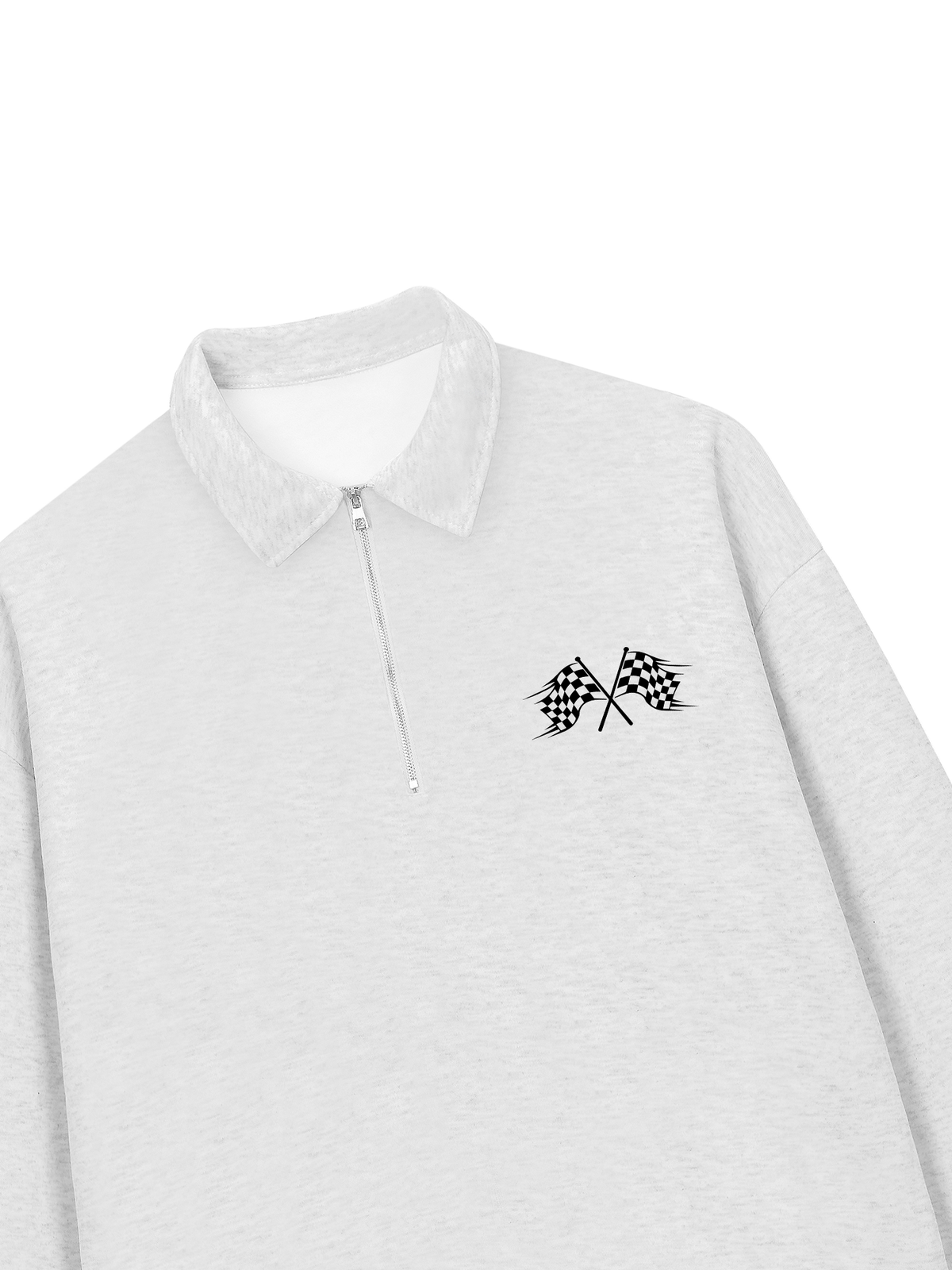 Áo Sweater Polo Nỉ Hai Da Sport Racing Club