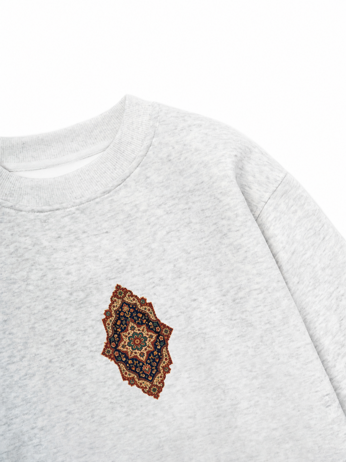 Áo Sweater Nỉ Hai Da Persian Pattern
