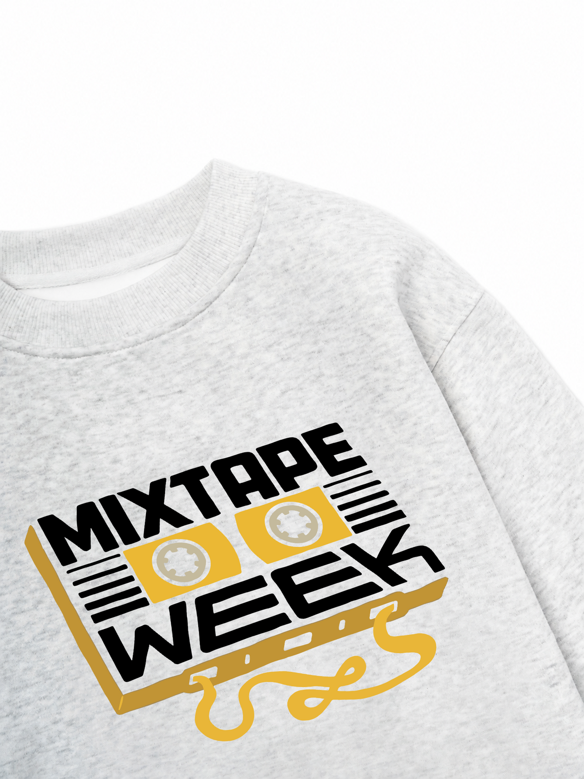 Áo Sweater Nỉ Hai Da Mixtape Week