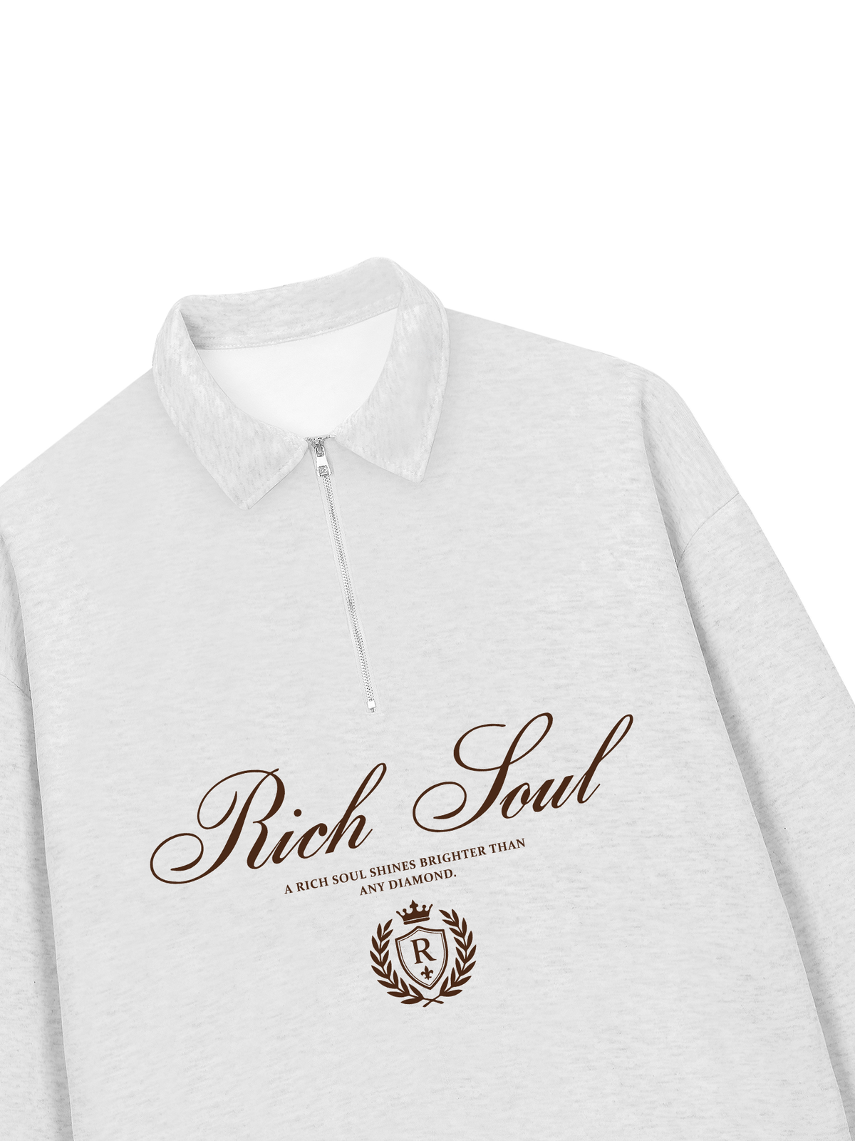 Áo Sweater Polo Nỉ Hai Da Rich Soul