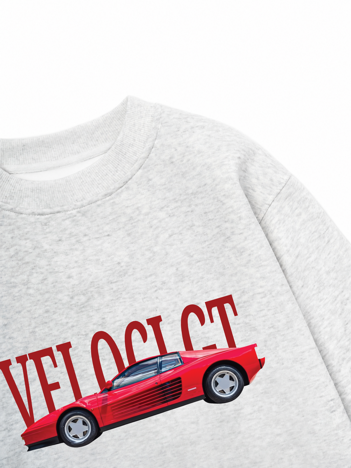 Áo Sweater Nỉ Hai Da Car Veloci GT F40
