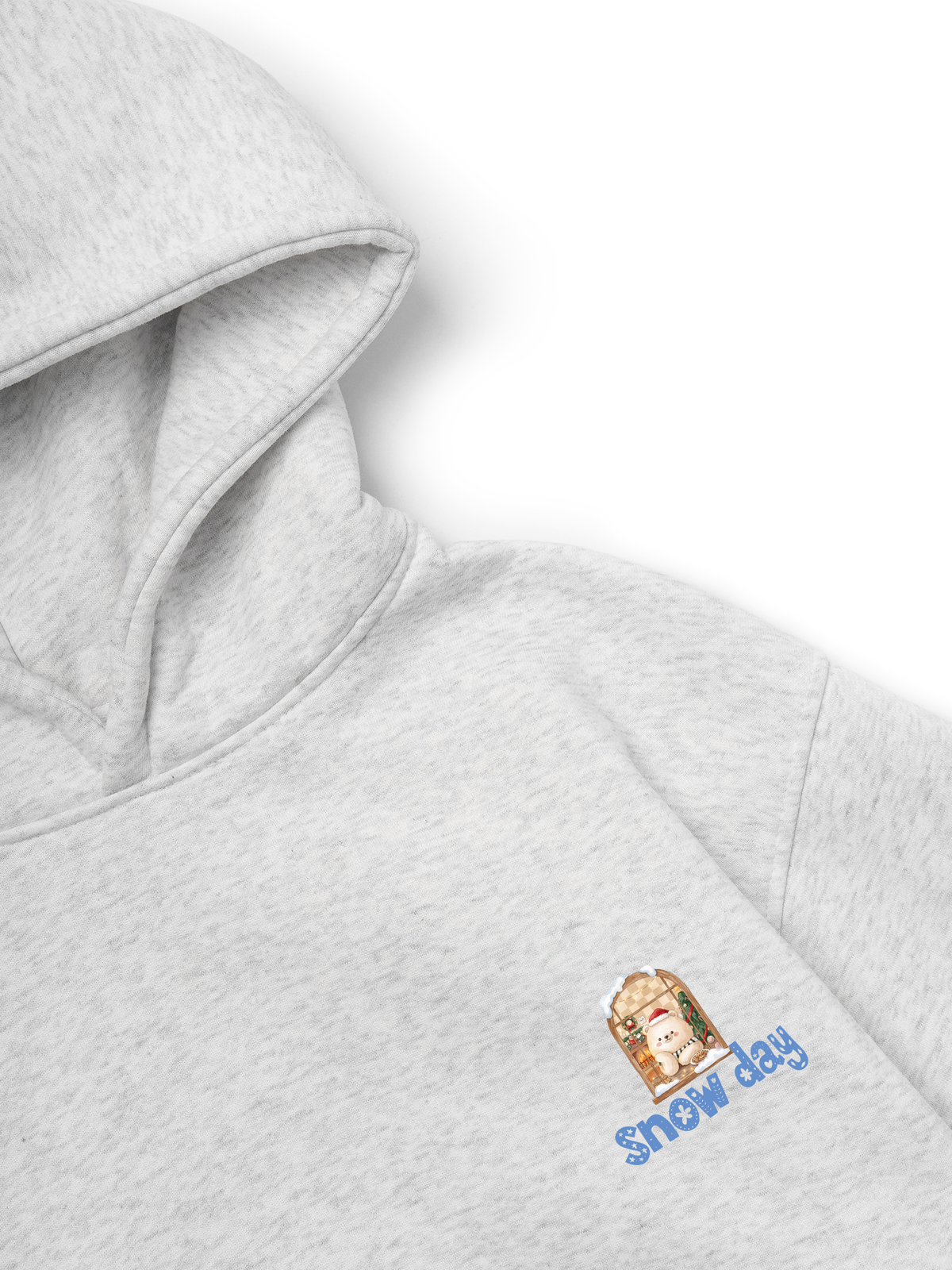 Áo Hoodie Nỉ Hai Da Snow Day
